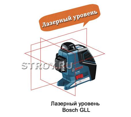 Лазерный уровень Bosch GLL